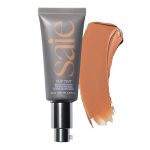Saie Slip Tint Tinted Moisturizer with SPF 35 - Light Coverage, Glowy Skin Tint & Mineral Sunscreen for Face with Hydrating Hyaluronic Acid - Summer Makeup Essential - Shade Six (1.35 oz)