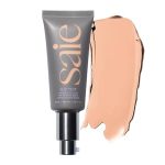 Saie Slip Tint Tinted Moisturizer with SPF 35 - Light Coverage, Glowy Skin Tint & Mineral Sunscreen for Face with Hydrating Hyaluronic Acid - Summer Makeup Essential - Shade Six (1.35 oz) - Image 5