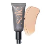 Saie Slip Tint Tinted Moisturizer with SPF 35 - Light Coverage, Glowy Skin Tint & Mineral Sunscreen for Face with Hydrating Hyaluronic Acid - Summer Makeup Essential - Shade Six (1.35 oz) - Image 4