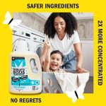 Molly's Suds Liquid Laundry Detergent | Clean Laundry Detergent Soap for Sensitive Skin | 2x Concentrated, High Efficiency (HE) (Unscented - 200 Loads) - Image 3