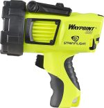 Streamlight 44910 WayPoint 400 1400-Lumen 400,000-Candela Rechargeable Handheld LED Spotlight for Outdoor, Marine, and Emergency Use, Yellow - Image 2