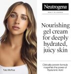 Neutrogena Hydro Boost Gel Cream, 48 Hr Hydration for Normal/Dry Skin, Fragrance Free, Face Moisturizer with Hyaluronic Acid, 1.7 oz. & Trial Size Hydro Boost Hydrating Gel Cleanser, 0.5 fl oz - Image 2